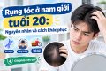 Rụng tóc tuổi 20:Nguyên nhân và giải pháp