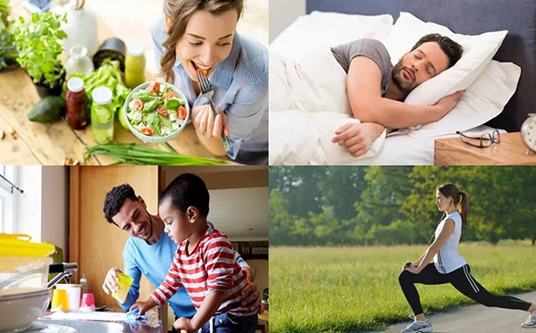 xây dựng lối sống lành mạnh