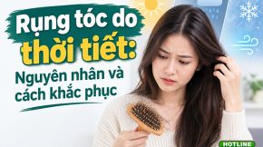 Rụng tóc do thời tiết: Nguyên nhân và cách khắc phục