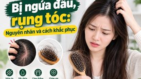 ngứa da đầu rụng tóc Nguyên nhân và cách khắc phục