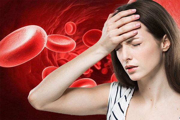 rụng tóc dấu hiệu của bệnh thiếu máu